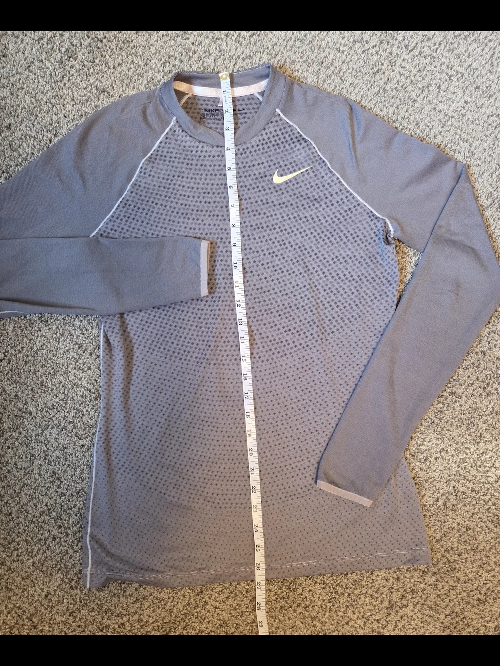 Nike Women's Long Sleeve Golf Athletic Top - Light Purple Sm Preppy Workout